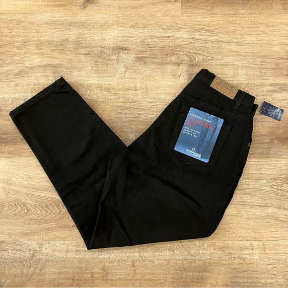 NWT Vintage (Lizwear) Liz Claiborne Black Jeans - Picture 2 of 10
